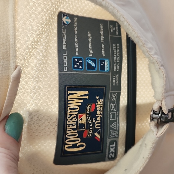 Cooperstown Collection New York Yankees Windbreaker 2xl - Picture 2 of 16